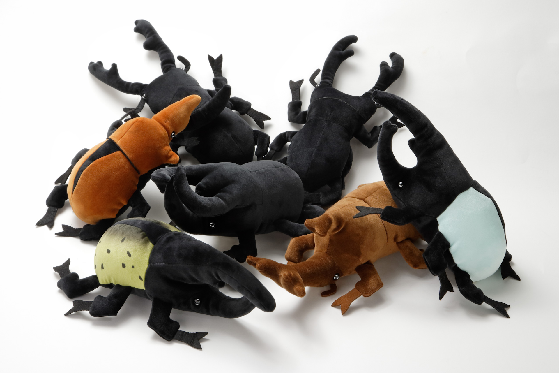 モフモフ！カブトムシ・クワガタムシのぬいぐるみ（全7種） | 生物園