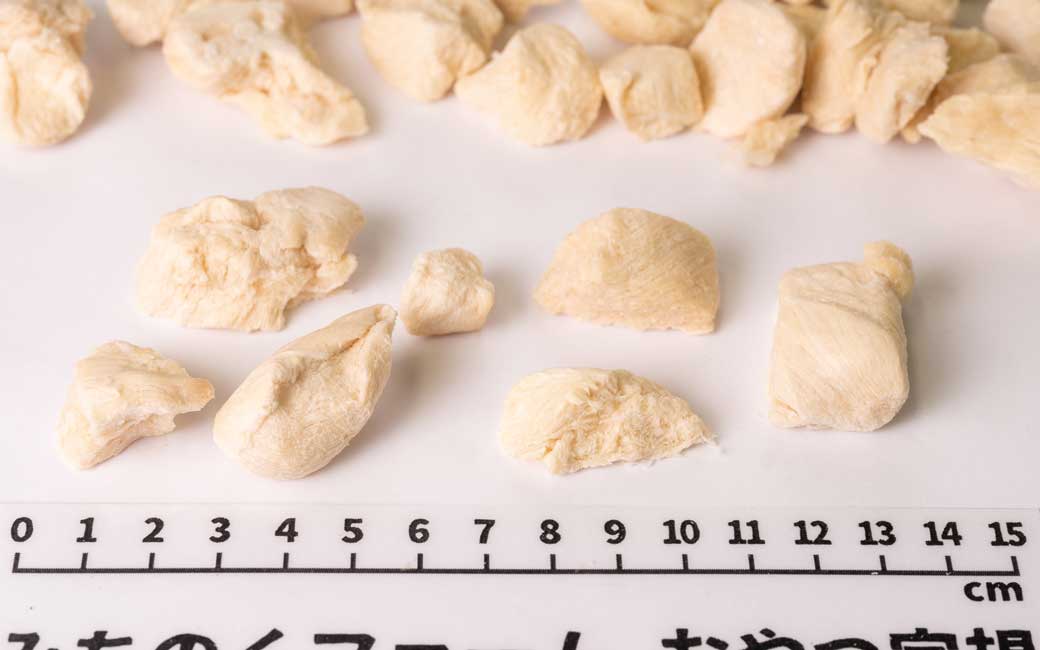 フリーズドライ 若鶏ささみ | みちのくファーム