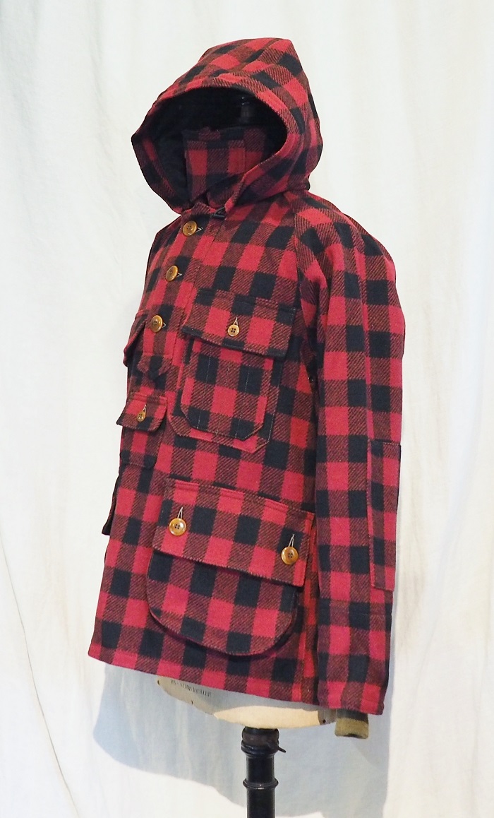 フリーホイーラーズ ランバーマンジャケット バッファローチェック RED