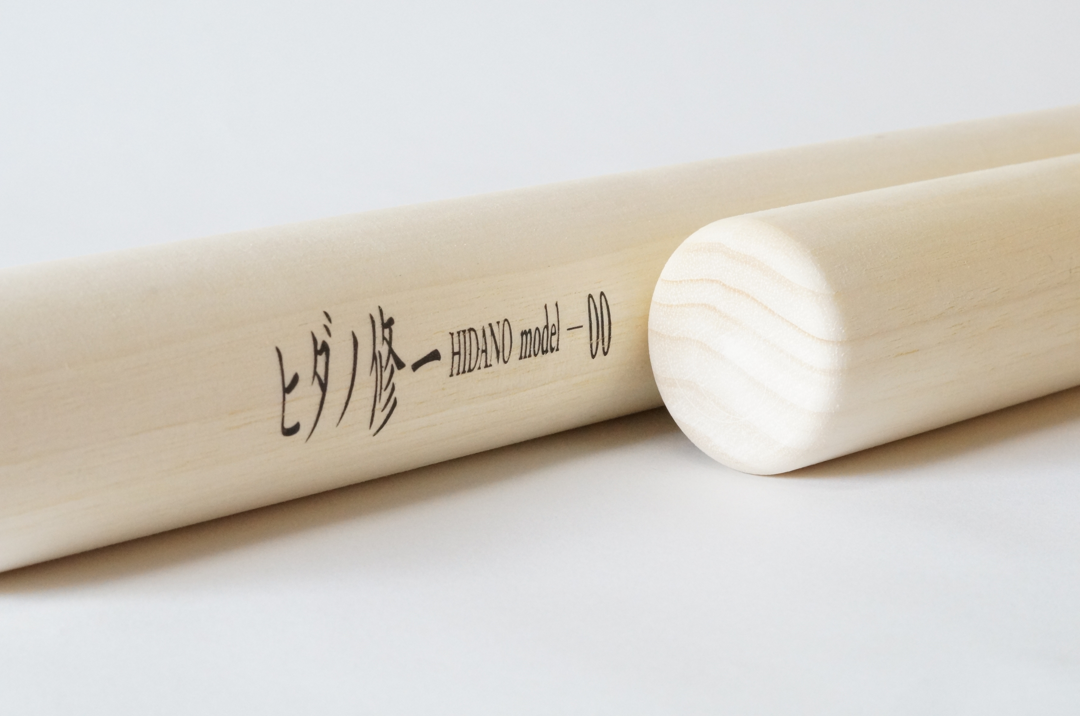 太鼓バチ ヒダノ修一model00 クルミ38mm×530mm | 川田太鼓オンライン