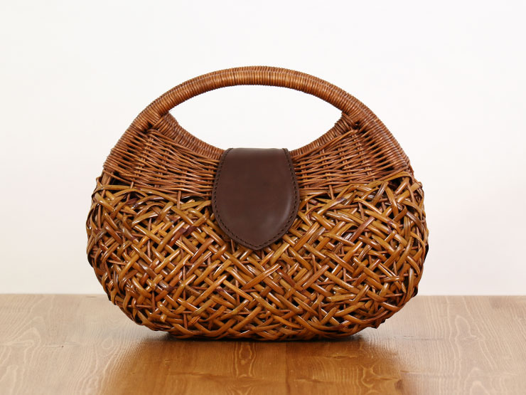 楽天市場】[ 夏バッグ ] カゴバッグ ラタンバッグ ラウンド型