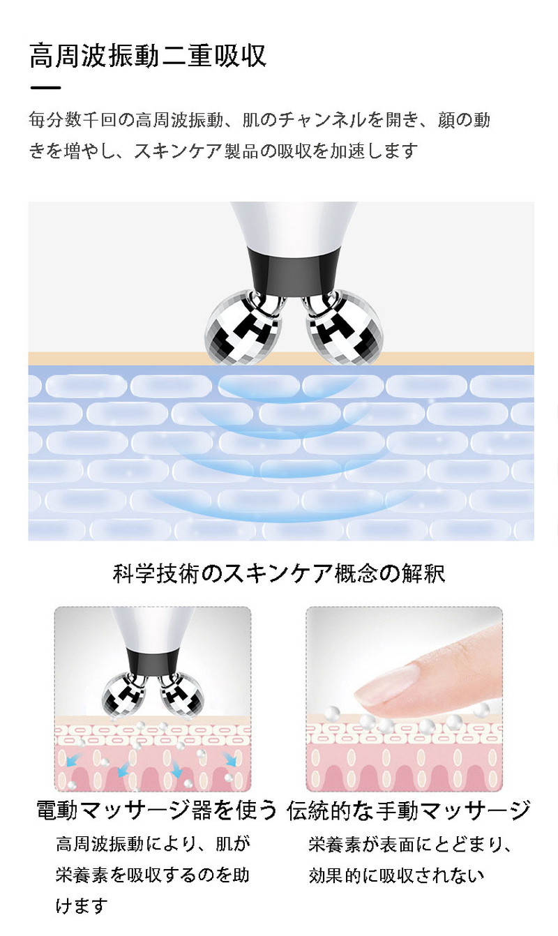 楽天市場】EMS 美顔ローラー 顔 小顔ローラー リフトアップ 小顔