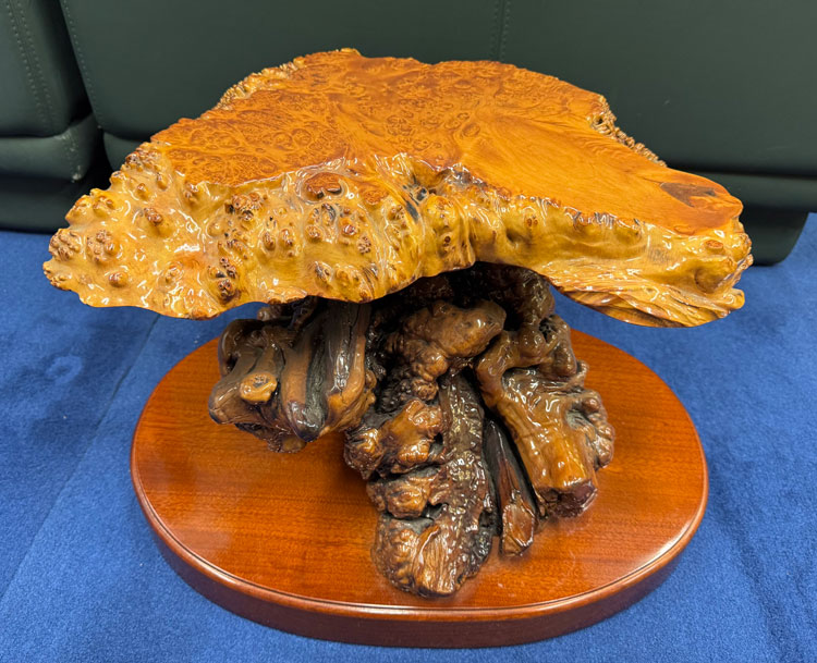 天然木 瘤（こぶ） 飾り台 花台 変木台 アウトレット 展示品 【商品