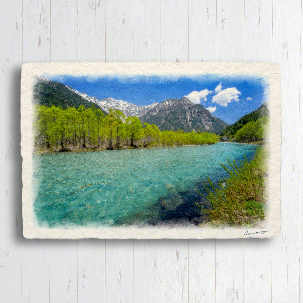 絵 絵画 水彩 水彩画 風景画 プレゼント 家 ビル 絵 絵画 水彩 水彩画