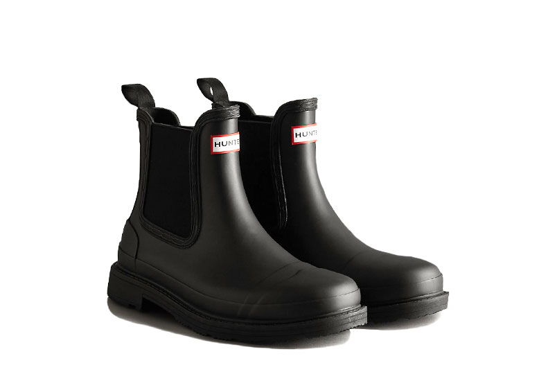 楽天市場】レディース サイドゴア レインブーツ HUNTER WFS1018RMA