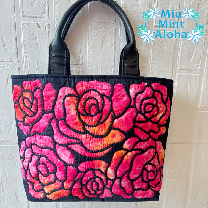 楽天市場】ハワイアンキルト 製作キット トートバッグ 手染め