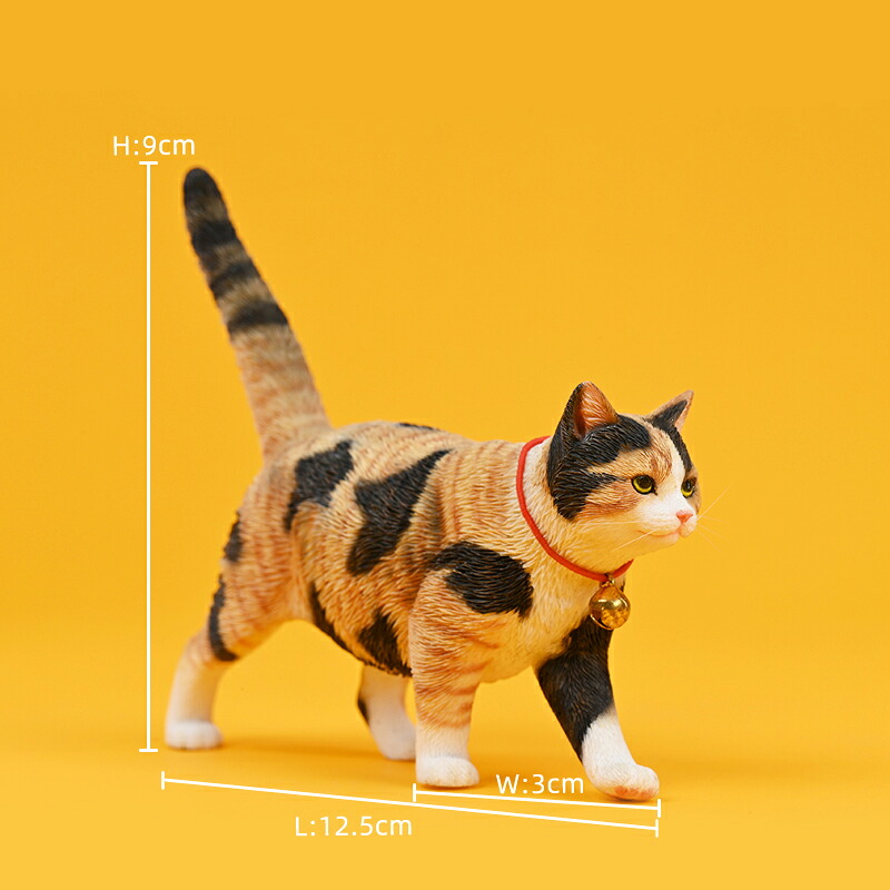 楽天市場】猫 フィギュア リアル 子猫 置物 JXK 196 田園猫2.0 動物