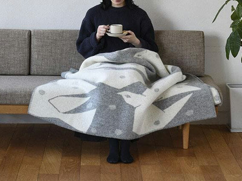 未使用クリッパン ミナペルホネン ブランケット 【未使用】クリッパン