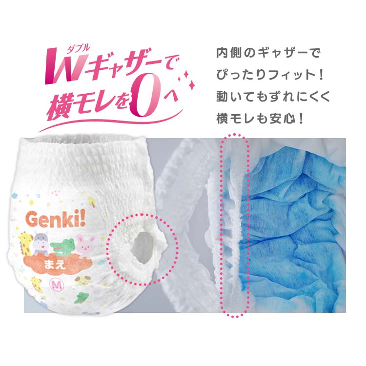 楽天市場】あんしん Genki！ 紙パンツ ふわもちタッチ M GBP-M50(50枚
