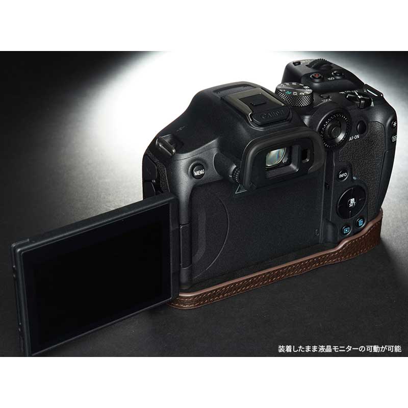楽天市場】Canon EOS R7 専用 レザー ケース Coco Brown ココ ブラウン