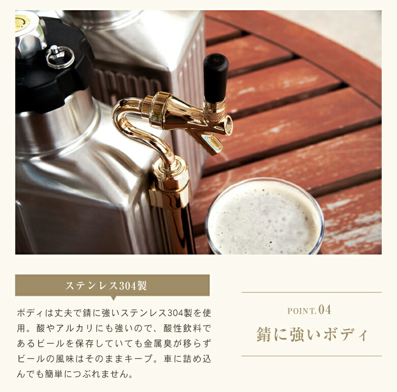 楽天市場】クラフトマスター グロウラー 64オンス 1.8リットル