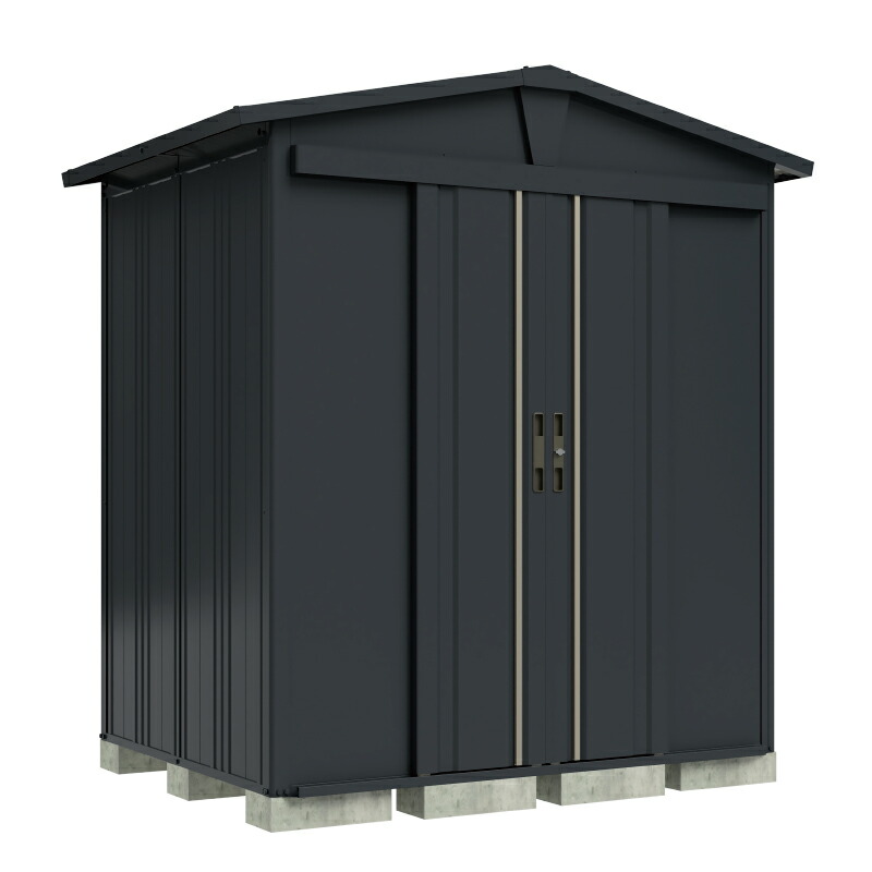 楽天市場】タクボ三角屋根物置LSN-1815 間口2078×奥行1600×高さ2212mm