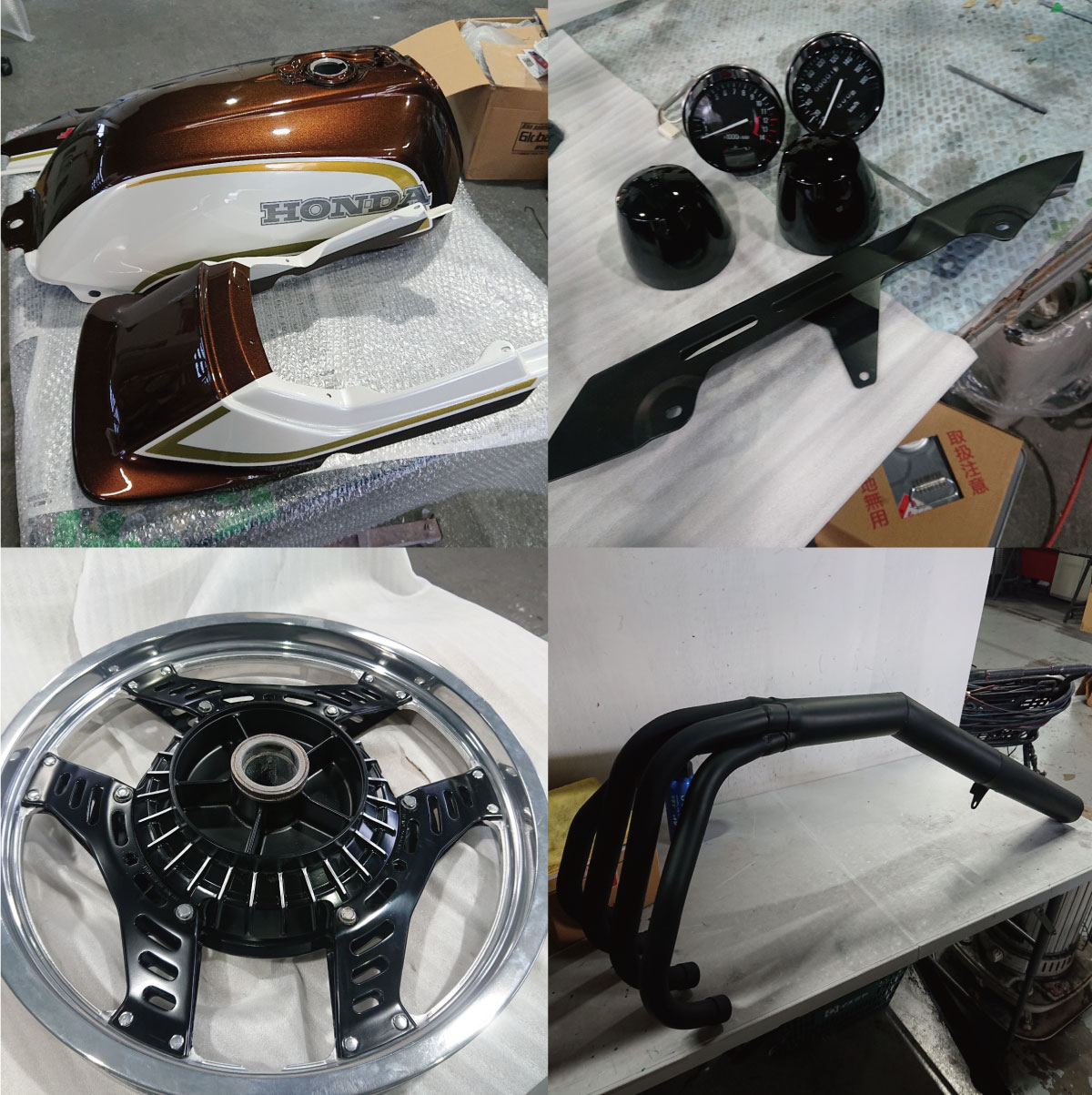 楽天市場】KAWASAKI Z1 LESTER キャスト ホイール セット レスター