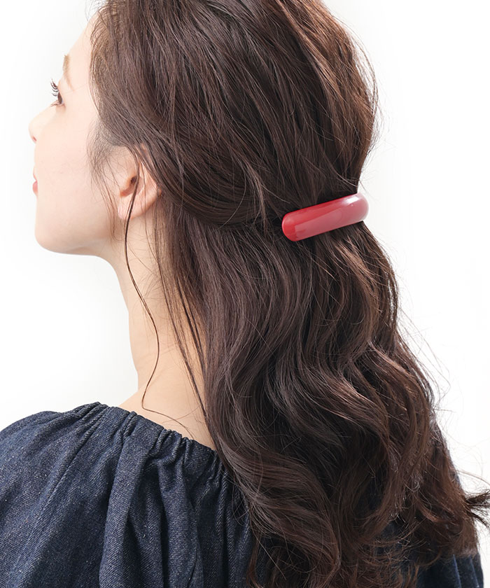 エナメルカラーバレッタ H7823 | ヘアアクセサリー,バレッタ