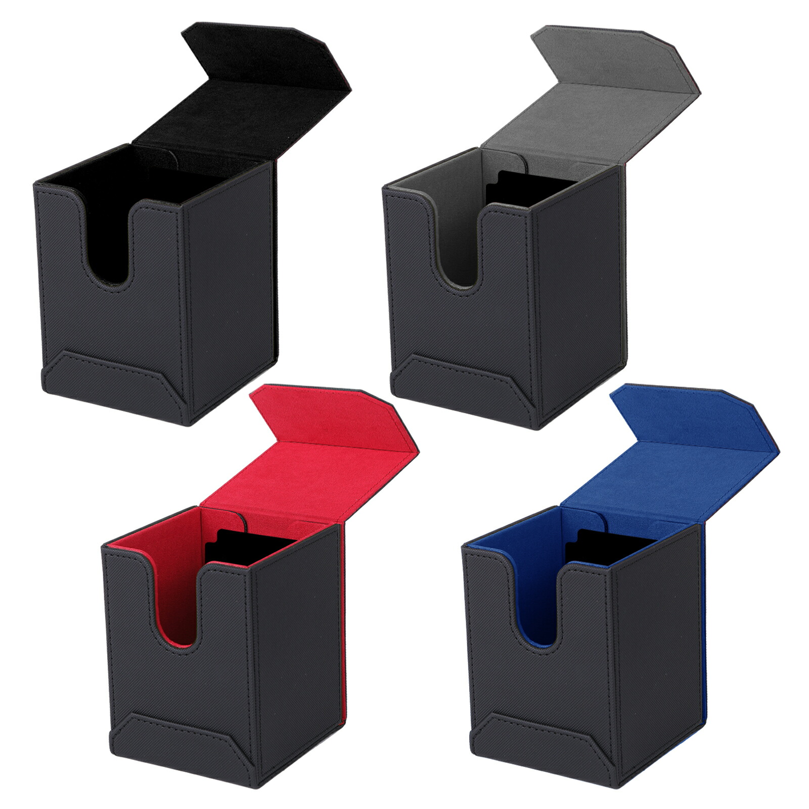 楽天市場】デッキケース トレカケース ポケカ 遊戯王 ワンピース 黒