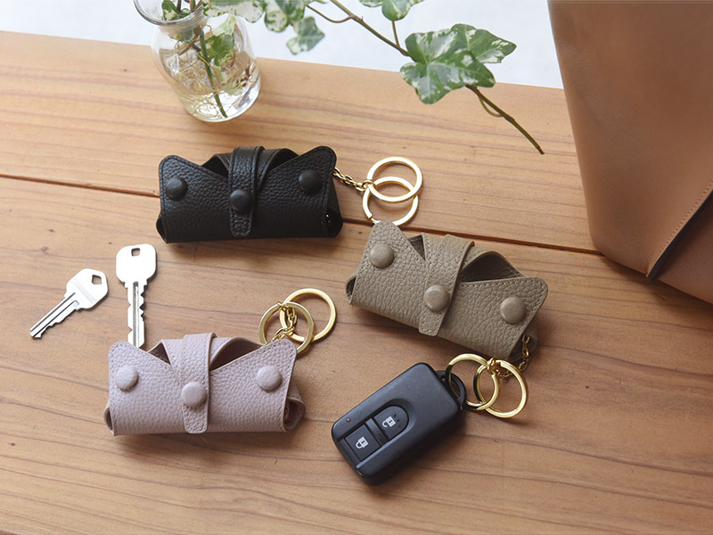 楽天市場】HASHIBAMI 牛革 星型キーケース／スマートキー対応／レザー