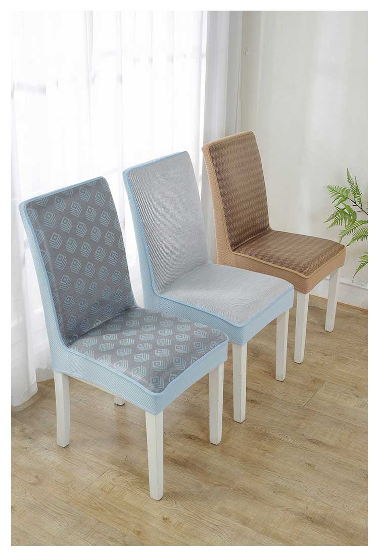 楽天市場】 座面 2枚セット チェアカバー ラタン イスカバー 接触冷感