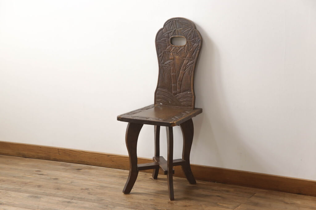 楽天市場】【中古】 ☆事前問合せ必須☆ チェア 軽井沢彫り 彫刻 板座