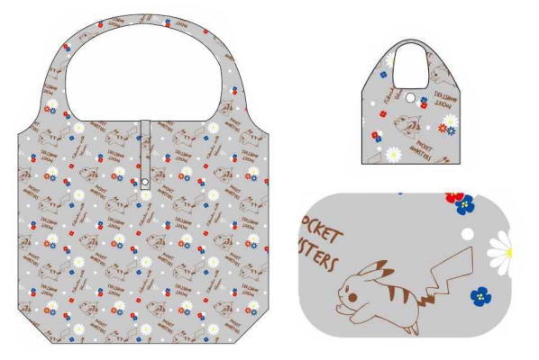 ヤマダモール | 【ポケットモンスター】エコバッグ【グレー