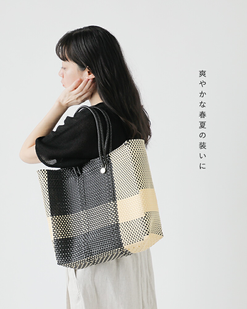 楽天市場】Letra レトラ メルカドバッグ ロングハンドル Mサイズ