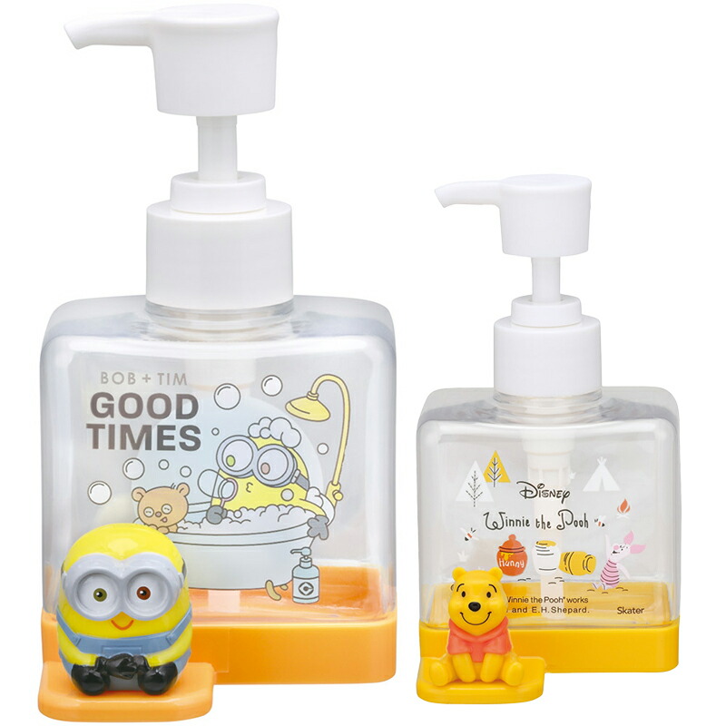 楽天市場】1~7営業日出荷 マスコット付ソープディスペンサー BSSD1