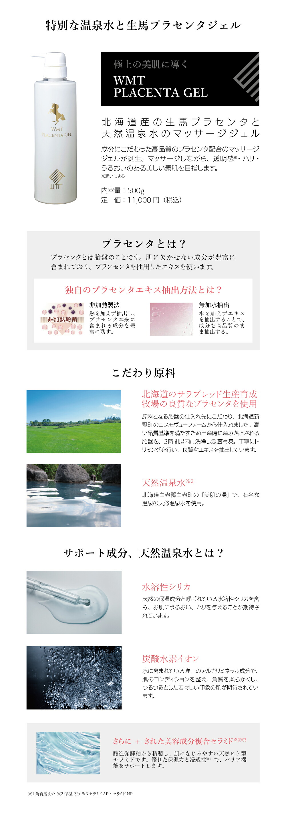 楽天市場】マッサージジェル【 A. GLOBAL公式 】生馬プラセンタ 天然