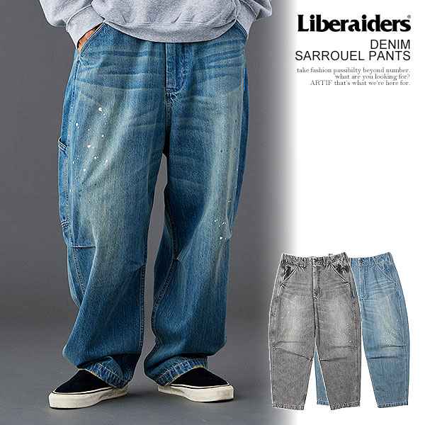 Liberaiders リベレイダース DENIM SARROUEL PANTS | ARTIF