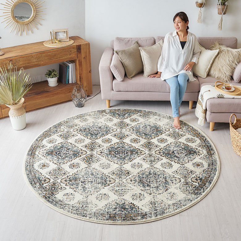 Amira アミーラ　カーペット　ラグ　200×250㎝ オリエンタル ラグ [アラベスク柄] Amira アミーラ 約200×250cm