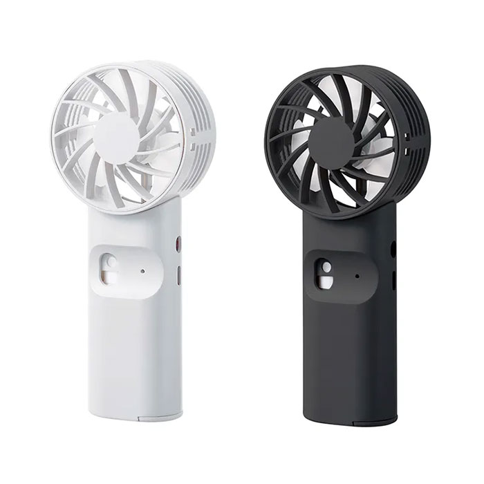 ミスト扇風機 ハンディ 通販 ハンディファン 扇風機 首かけ 静音