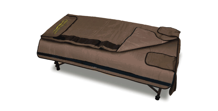 楽天市場】遠赤外線ヒートマット三つ折りタイプ｜ 3部位に分かれて温度