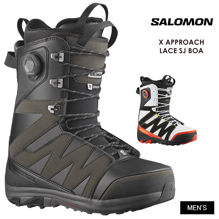 24-25 2025 SALOMON サロモン X APPROACH LACE SJ BOA アプローチ