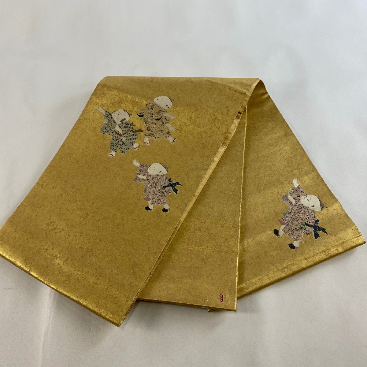 楽天市場】袋帯 美品 逸品 落款あり 由水十久監修 挿頭を参らん 童 本