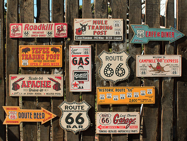 楽天市場】ルート66 ロードサイドショップ ウッドサイン （ルート66