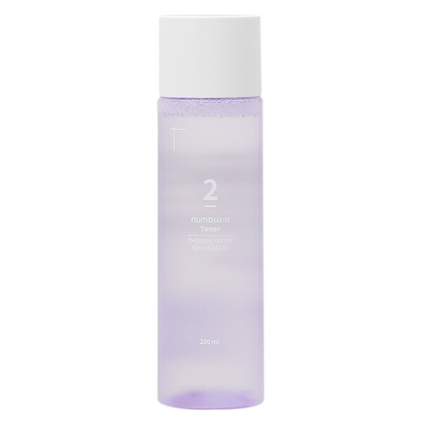 ナンバーズイン numbuzin 2番 温泉水89％ミネラルトナー 200mL