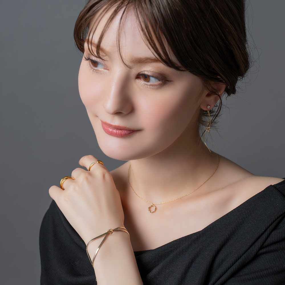 ゆうパケット】 ブレスレット レディース ノットデザイン スネーク