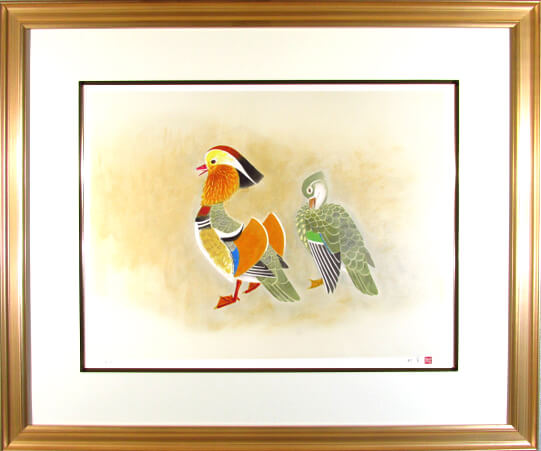 ★上村　松篁　画伯肉筆日本画★ ☆上村 松篁 画伯肉筆日本画 上村 松篁 画伯肉筆日本画 上村 松篁 画伯