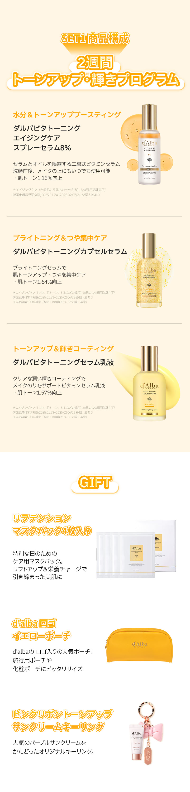 楽天市場】☆楽天限定セット☆【 d'Alba ( ダルバ ) 公式 】【 3STEP