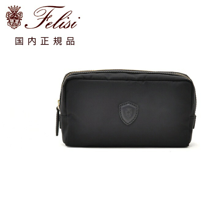 楽天市場】フェリージ felisi ナイロンポーチ 282/1/DS レザーコンビ