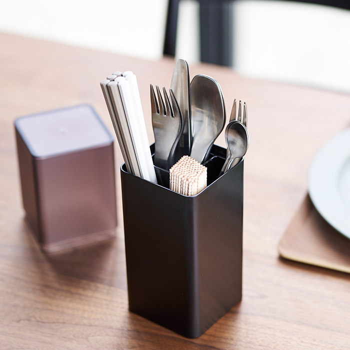 楽天市場】[ 蓋付きカトラリースタンド タワー ] カトラリーケース