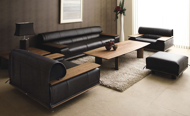 楽天市場】カリモク ソファ 1人掛け ZE91モデル 本革張 肘掛椅子