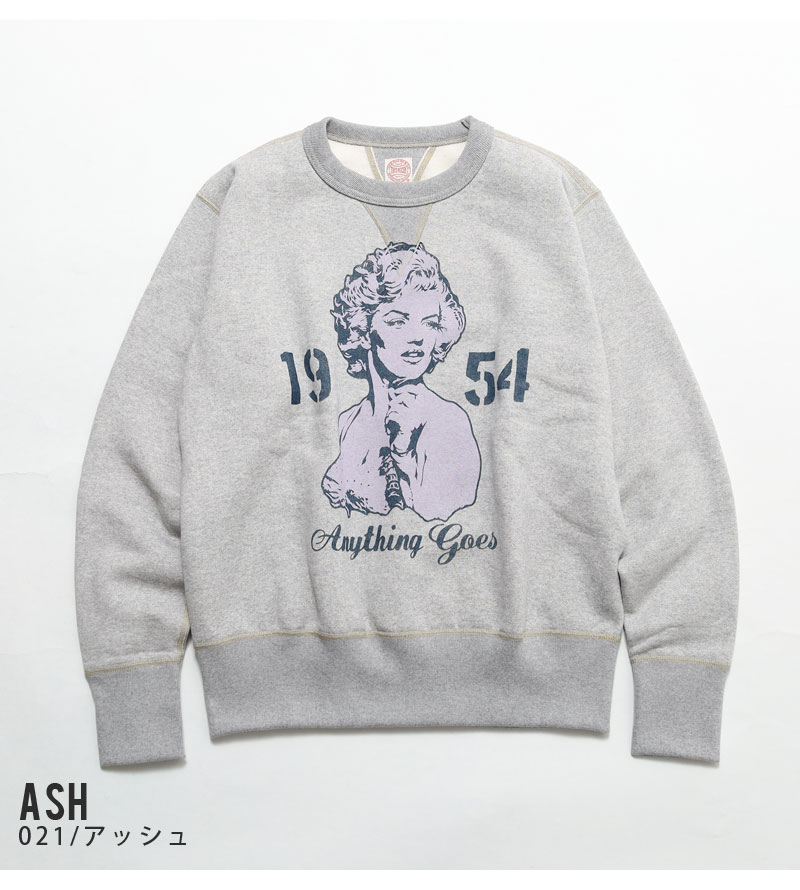 TOYS McCOY(トイズマッコイ) マリリンモンロー・スウェットシャツ