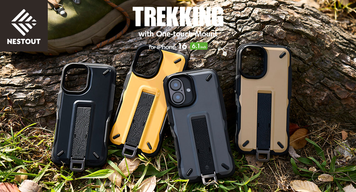 楽天市場】エレコム iPhone 16 用 NESTOUT TREKKING ハイブリッド