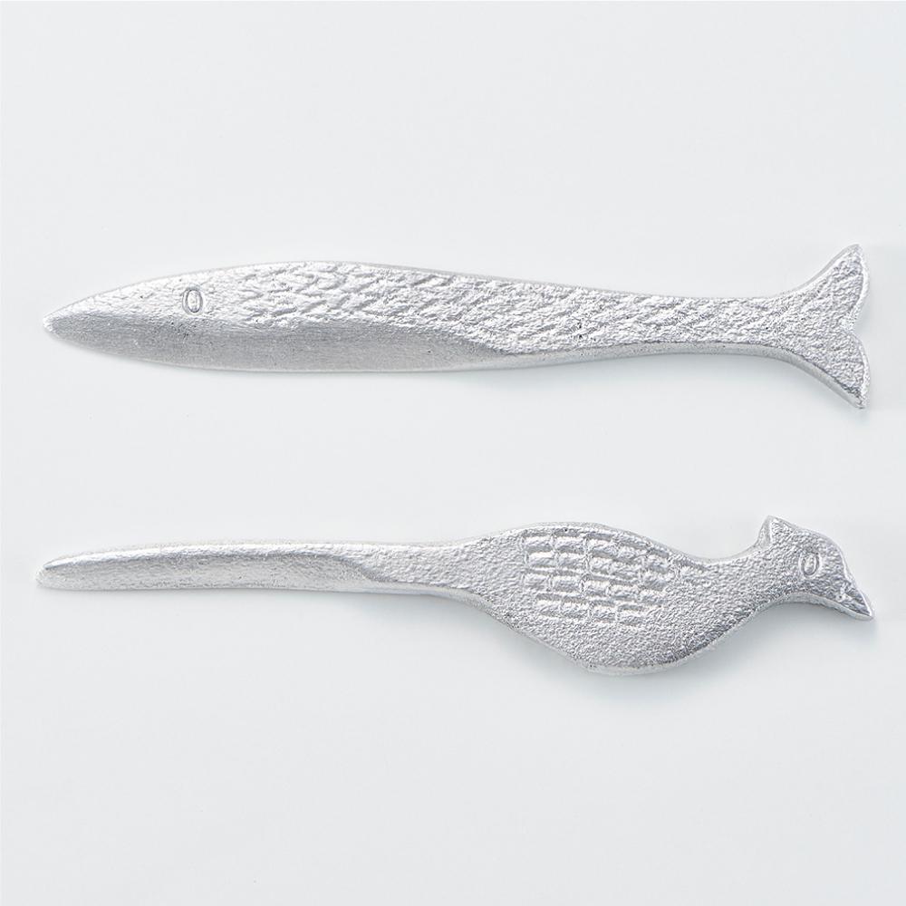 楽天市場】【ふるさと納税】モダンなアルミ鋳物の菓子切りセット（雉と