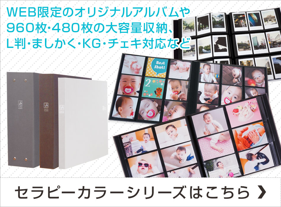 楽天市場】【252枚収納】チェキ アルバム ナカバヤシ 大容量 9面