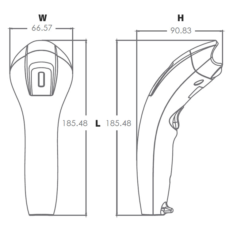 専用スタンド付き KD-5230ZB QR対応 ワイヤレス バーコードリーダー