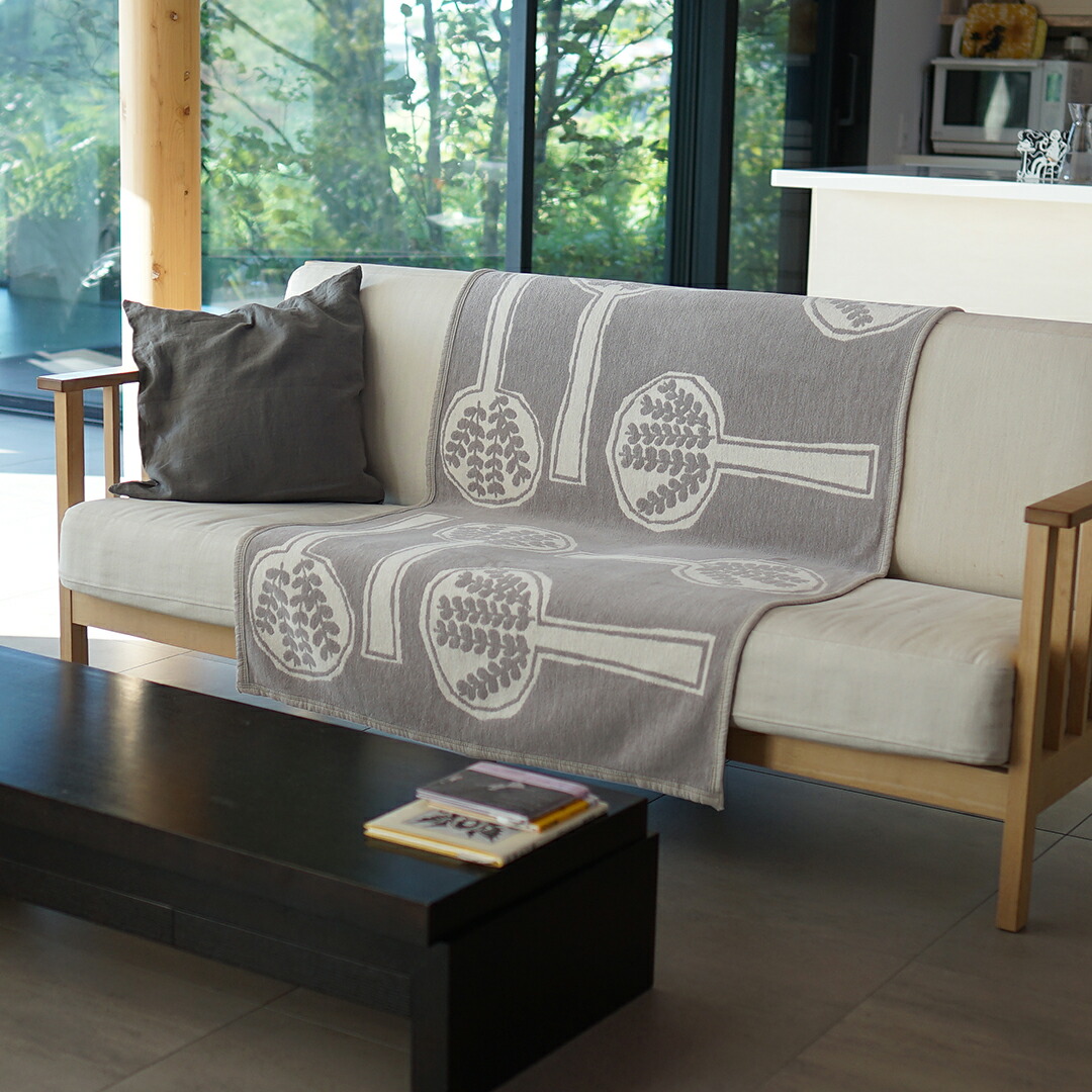 FOREST SPOON シュニールコットンブランケット ハーフ（クリッパン