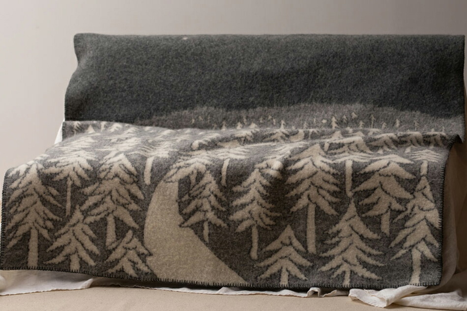 ハウスインザフォレスト／HOUSE IN THE FOREST ウールブランケット