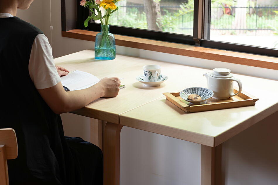 ドロップリーフテーブル（アルテック／Artek） フリーデザイン ｜ 北欧
