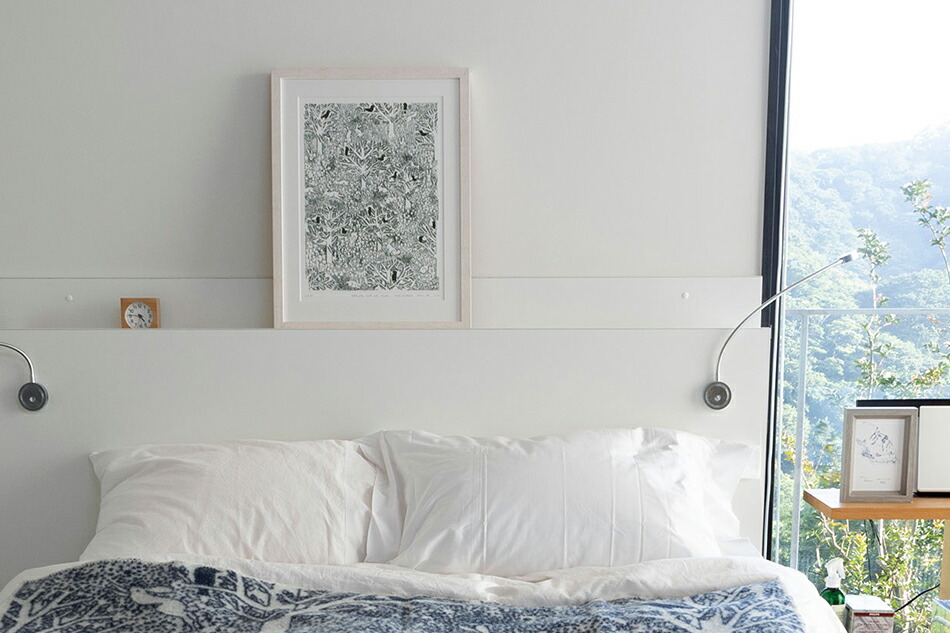 数量限定】皆川明 2023 アートコレクション ポスター「rabbits play