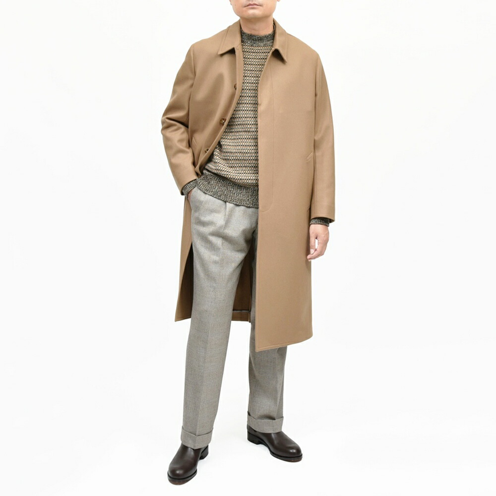 SALE】BOGLIOLI（ボリオリ）ウールナイロンソフトメルトンバルカラー